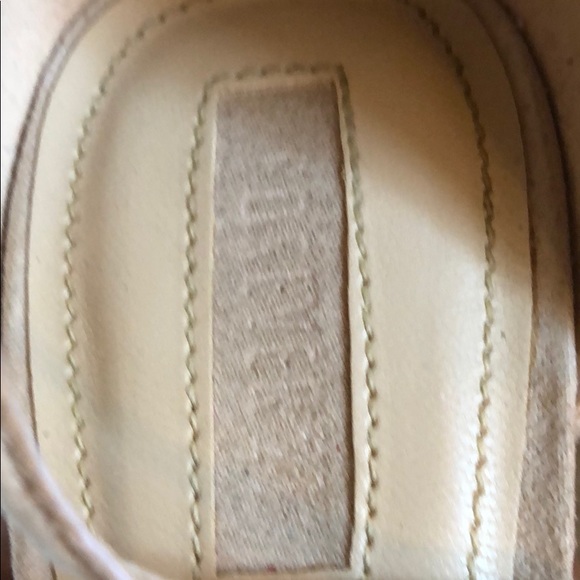 Suede khaki chunky heel forever 21 lace platforms - Picture 3 of 3